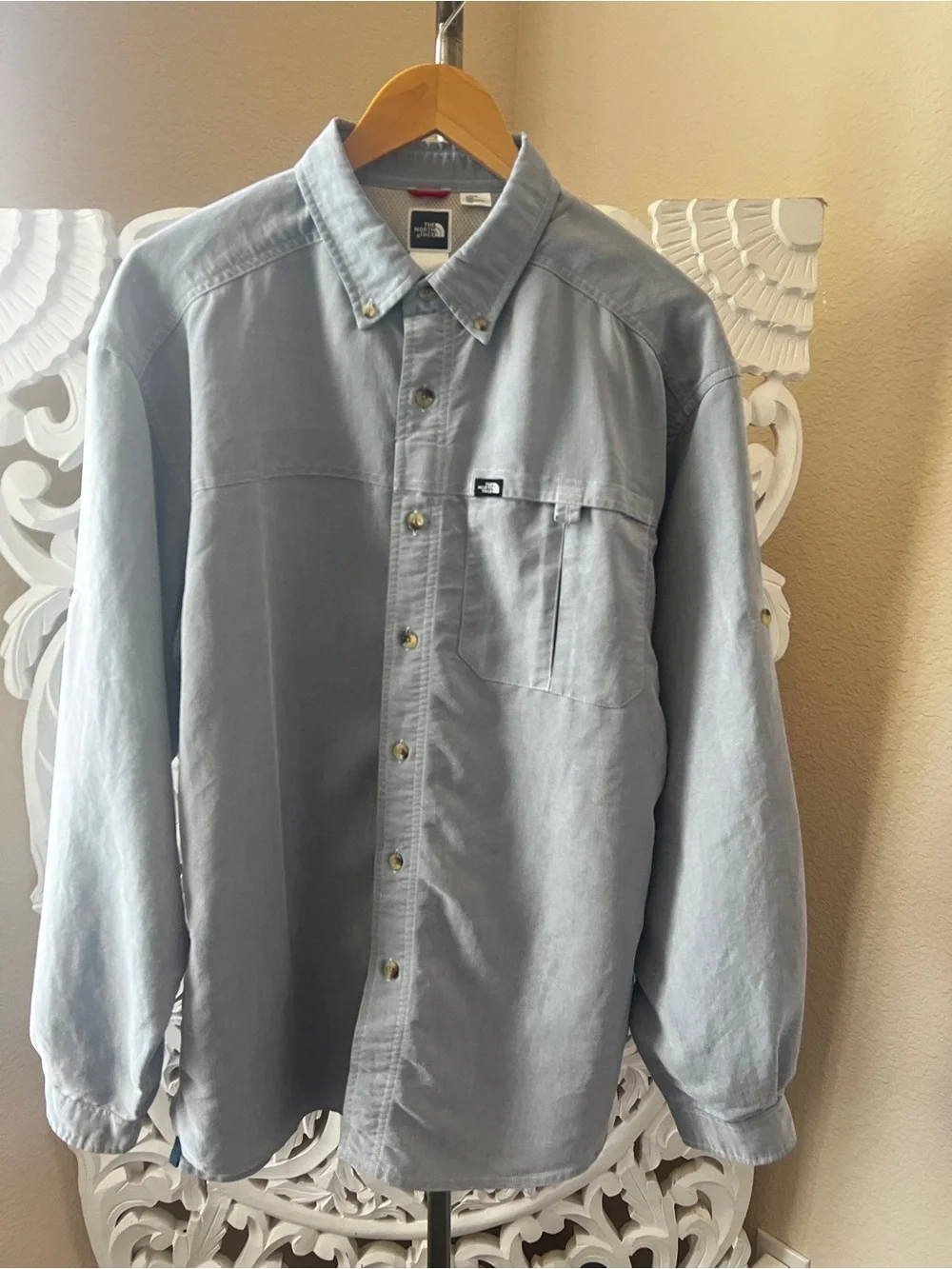 The North Face button front